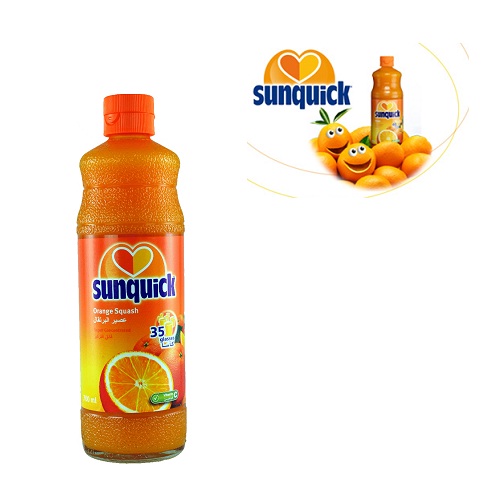 Nước ép trái cây cô đặc cam hiệu Sunquick 840 ml